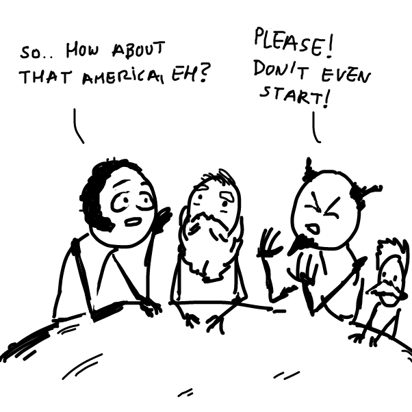 they unanimously agreed - Online Drawing Game Comic Strip Panel by Peyocay