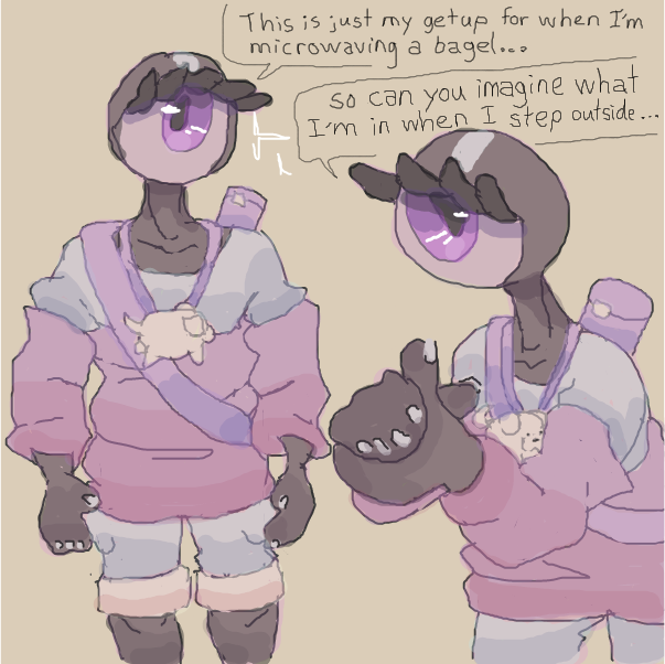 Drawing in Become Clothes  by Chepley