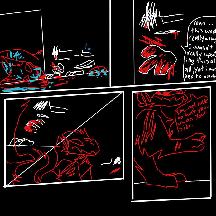 Drawing in CREATURE BREACH PT6 by scarlett