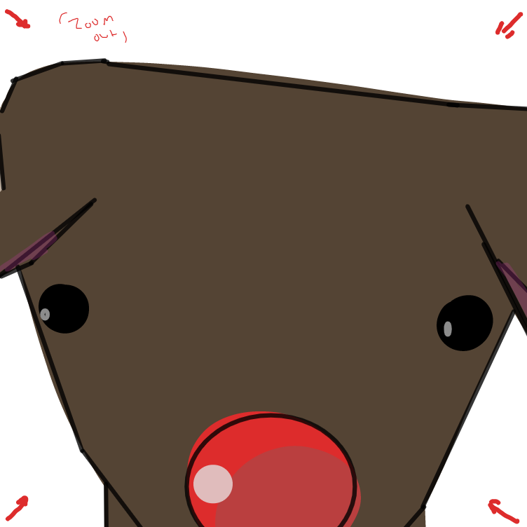 Drawing in rudolph by macven