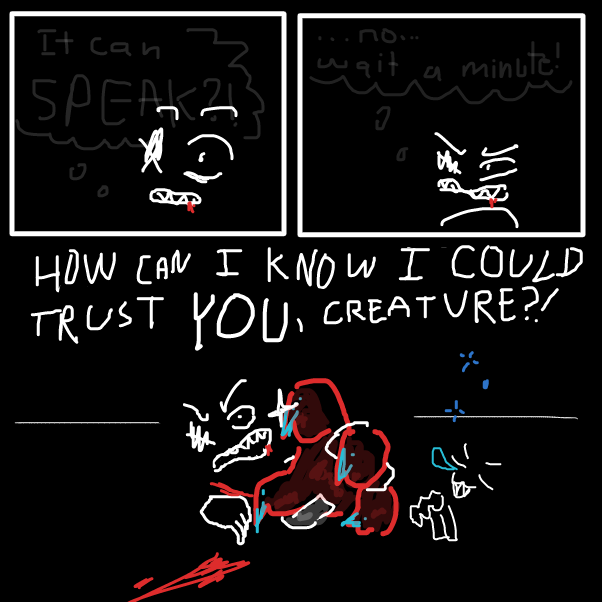Drawing in CREATURE BREACH PT6 by KringlePringles