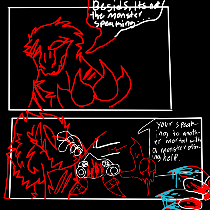 Drawing in CREATURE BREACH PT6 by scarlett