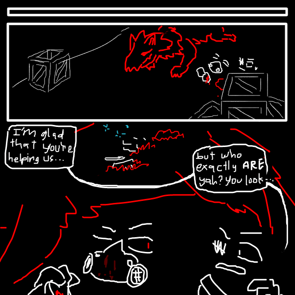 Drawing in CREATURE BREACH PT6 by KringlePringles