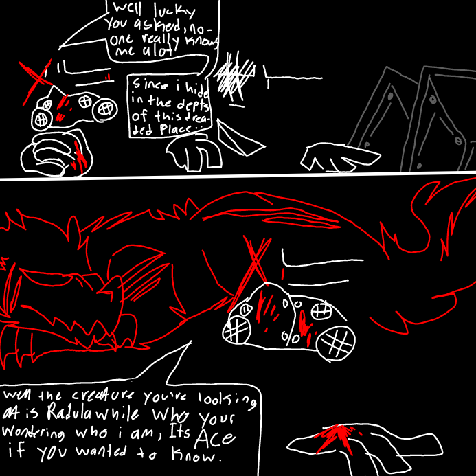 Drawing in CREATURE BREACH PT6 by scarlett