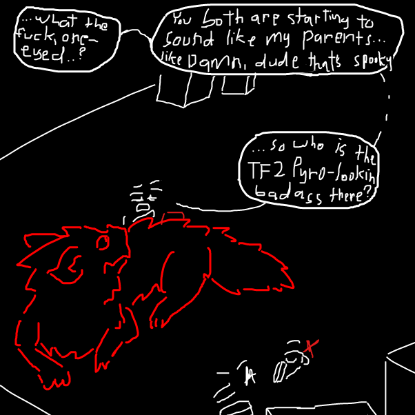 Drawing in CREATURE BREACH PT6 by KringlePringles