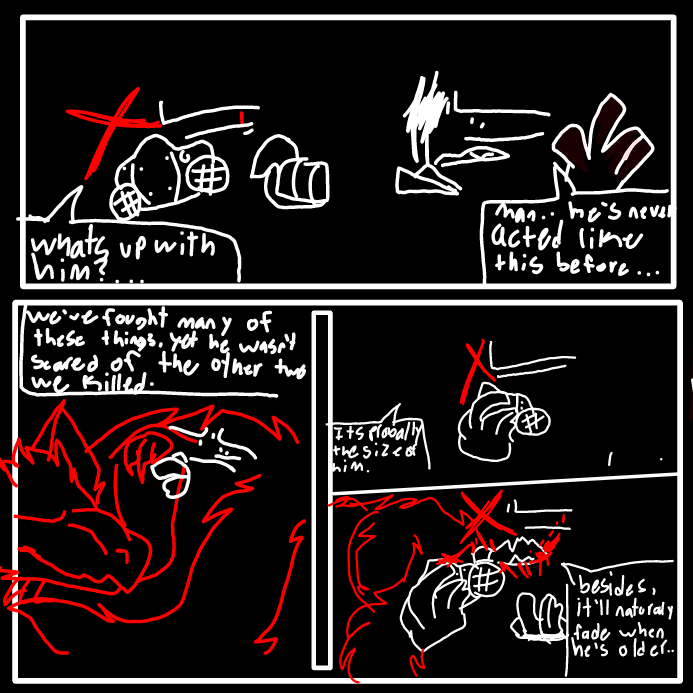 Drawing in CREATURE BREACH PT6 by scarlett