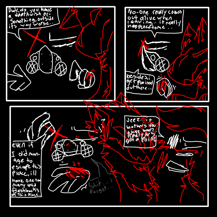 Drawing in CREATURE BREACH PT6 by scarlett