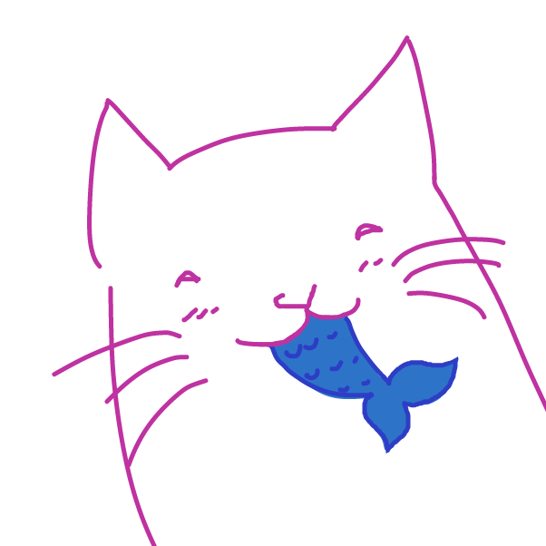 Drawing in mewo by Lumikupla