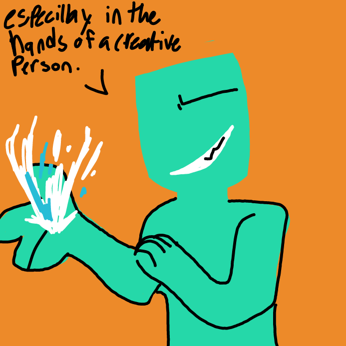 Drawing in I can by scarlett