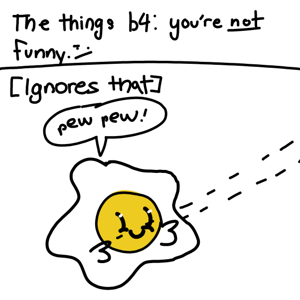 Drawing in Eg by Elle