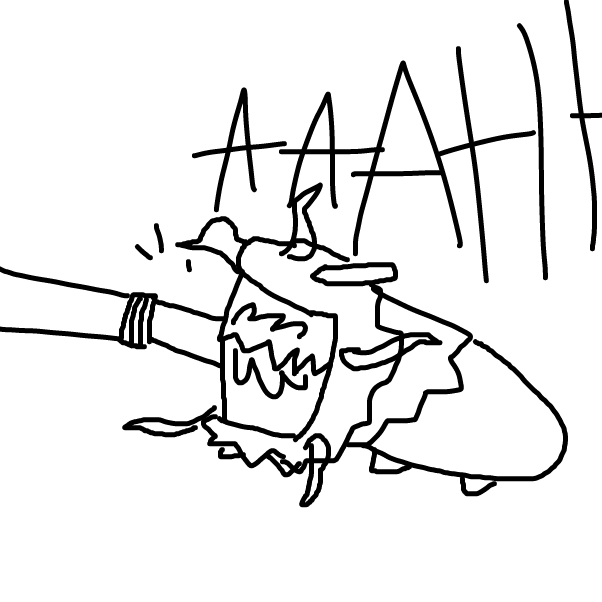 chomp - Online Drawing Game Comic Strip Panel by dytamic