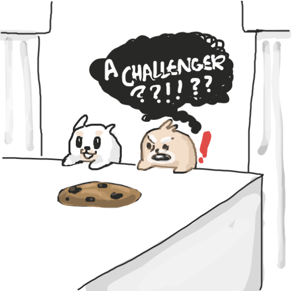 Drawing in Snack time! by Mojomos