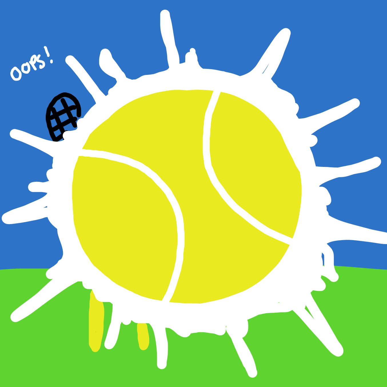 Drawing in Let's play Tennis by TFD