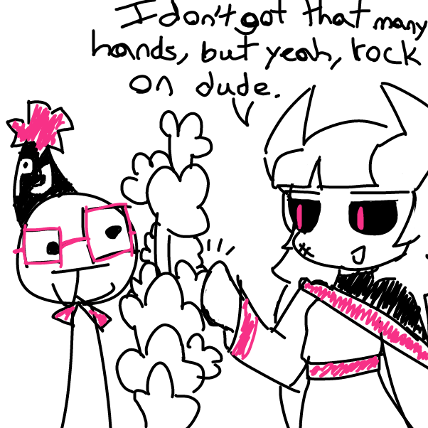 Drawing in great job paneljam artists! by KikiPotions