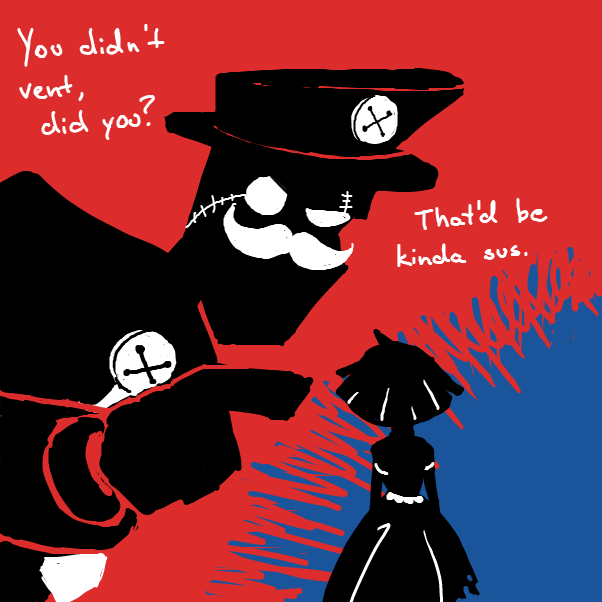 Drawing in The Father Of Buttons by Aluminimalism