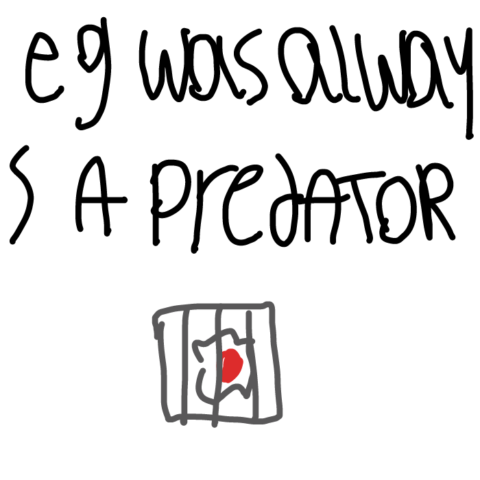 Drawing in Eg by among us feet