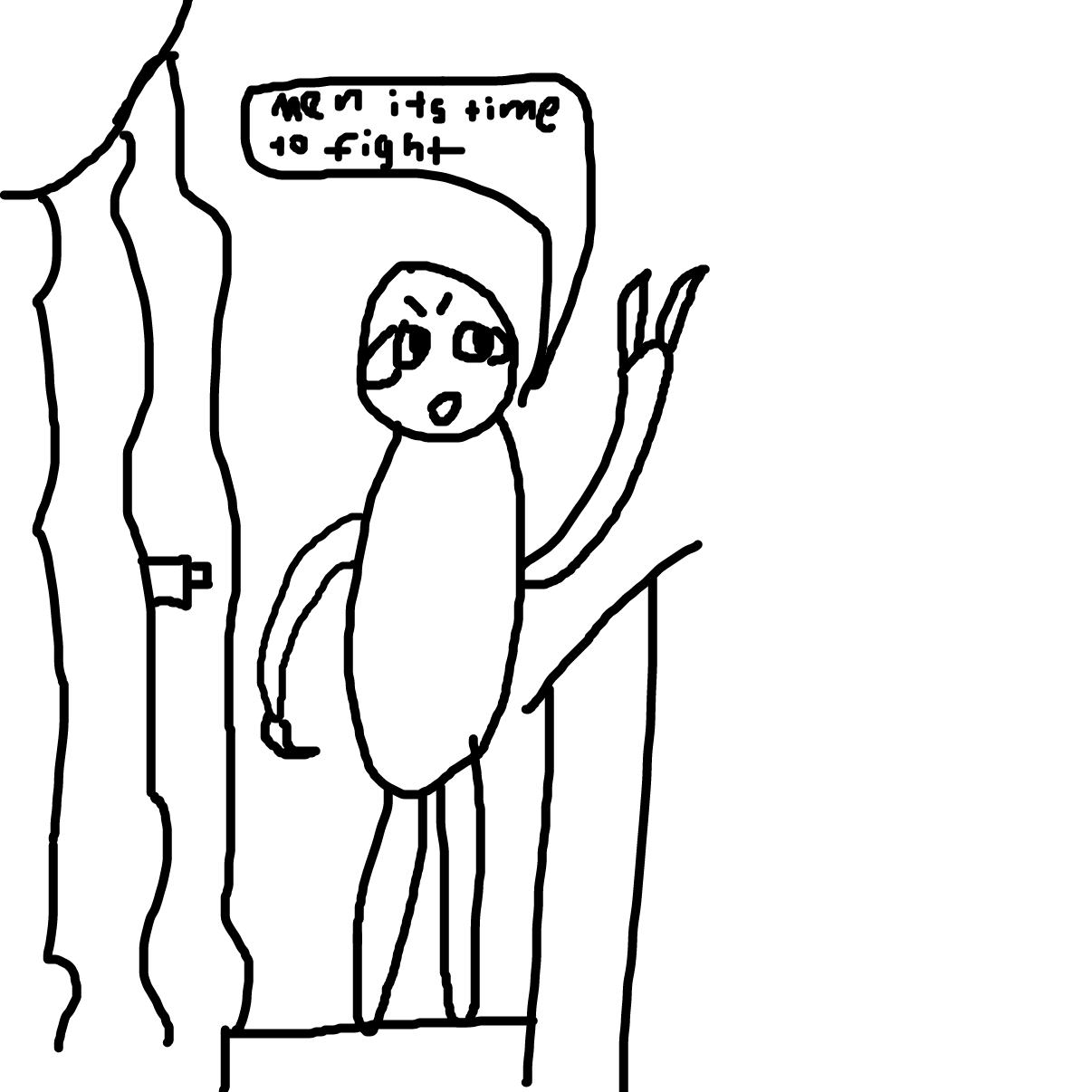 Drawing in sloth revolt by Monkeythesloth