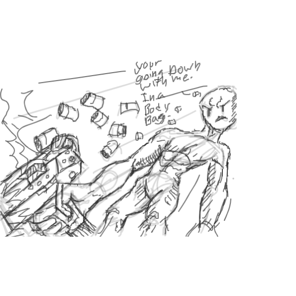  - Online Drawing Game Comic Strip Panel by HardBLD