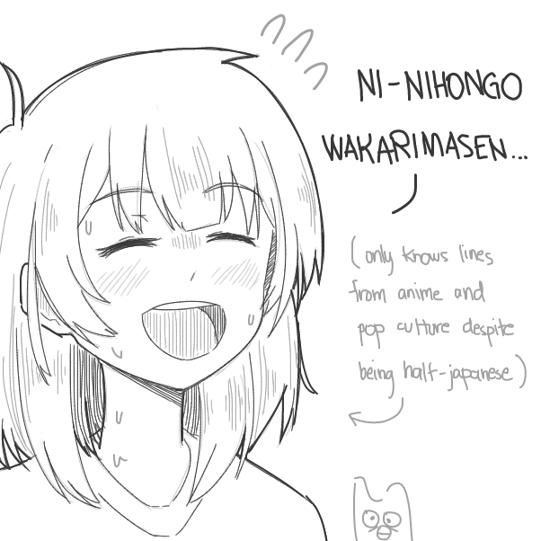 i should use duolingo again... - Online Drawing Game Comic Strip Panel by flxsemi