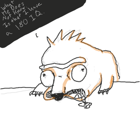 The Fool - Online Drawing Game Comic Strip Panel by HardBLD