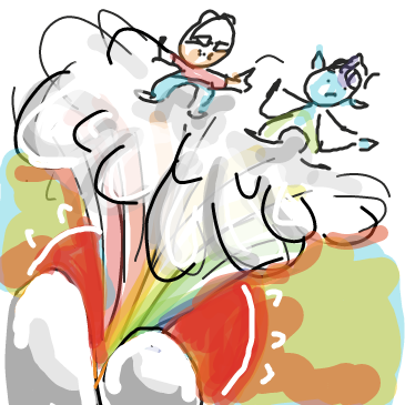 Drawing in Adventure? by Hina the Meme-ma