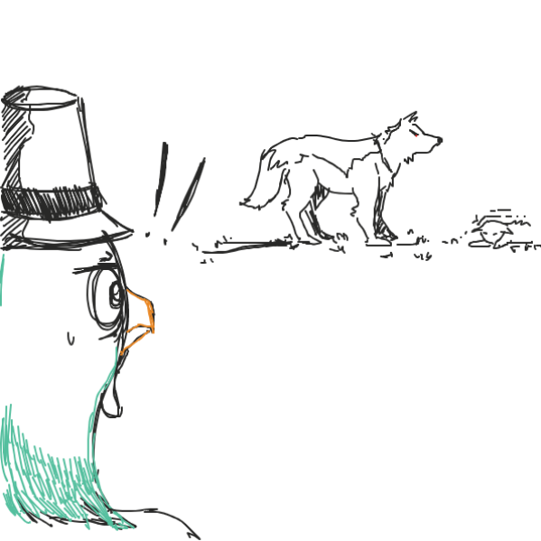  - Online Drawing Game Comic Strip Panel by Cat Person