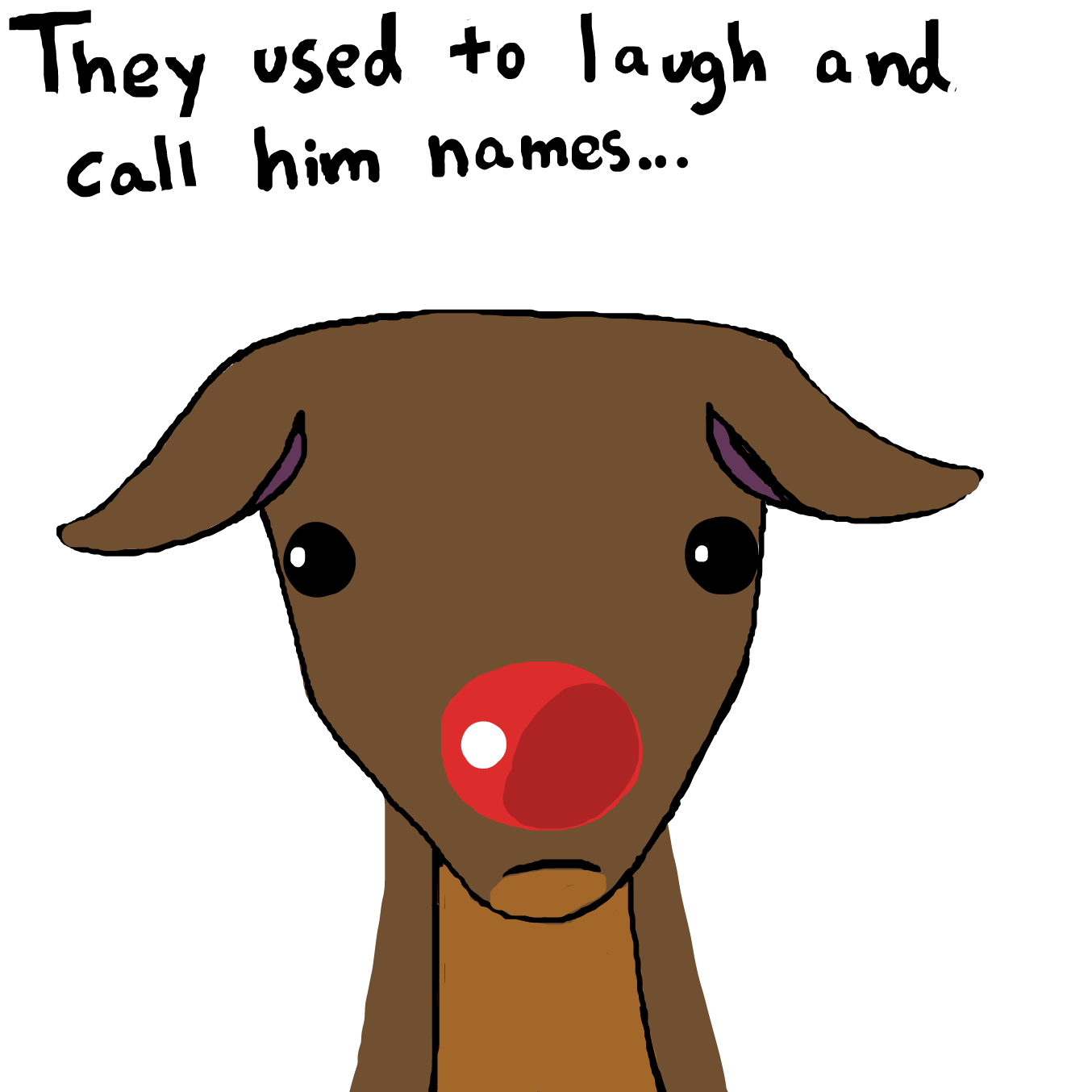 Drawing in rudolph by TFD