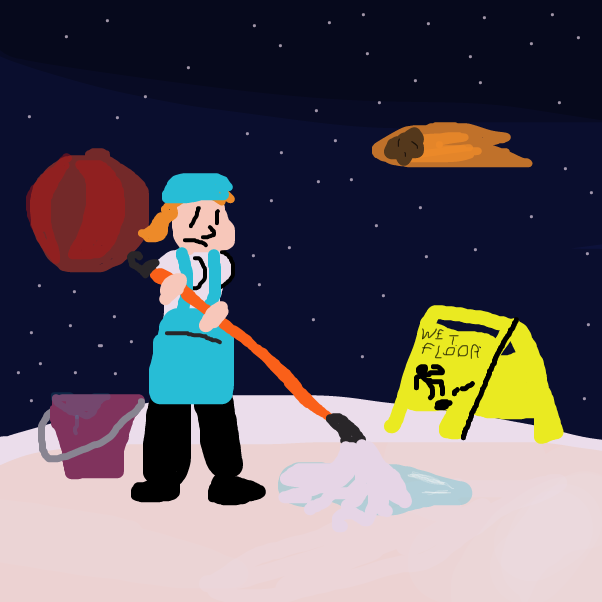 Cleaners From Venus - Online Drawing Game Comic Strip Panel by BananaDoc