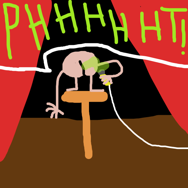 Drawing in The Life Of A Stand Up Comedian by Yitsul