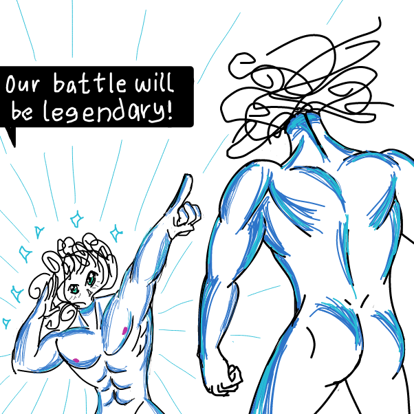  - Online Drawing Game Comic Strip Panel by SeanTrunks