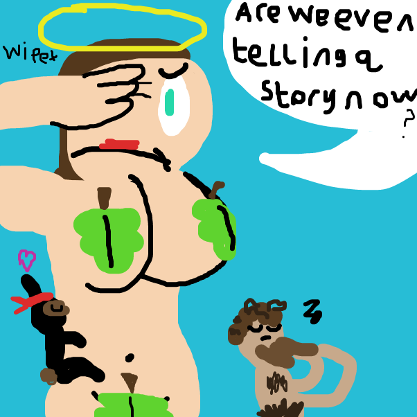 Now Jesette's all confused - Online Drawing Game Comic Strip Panel by BananaDoc