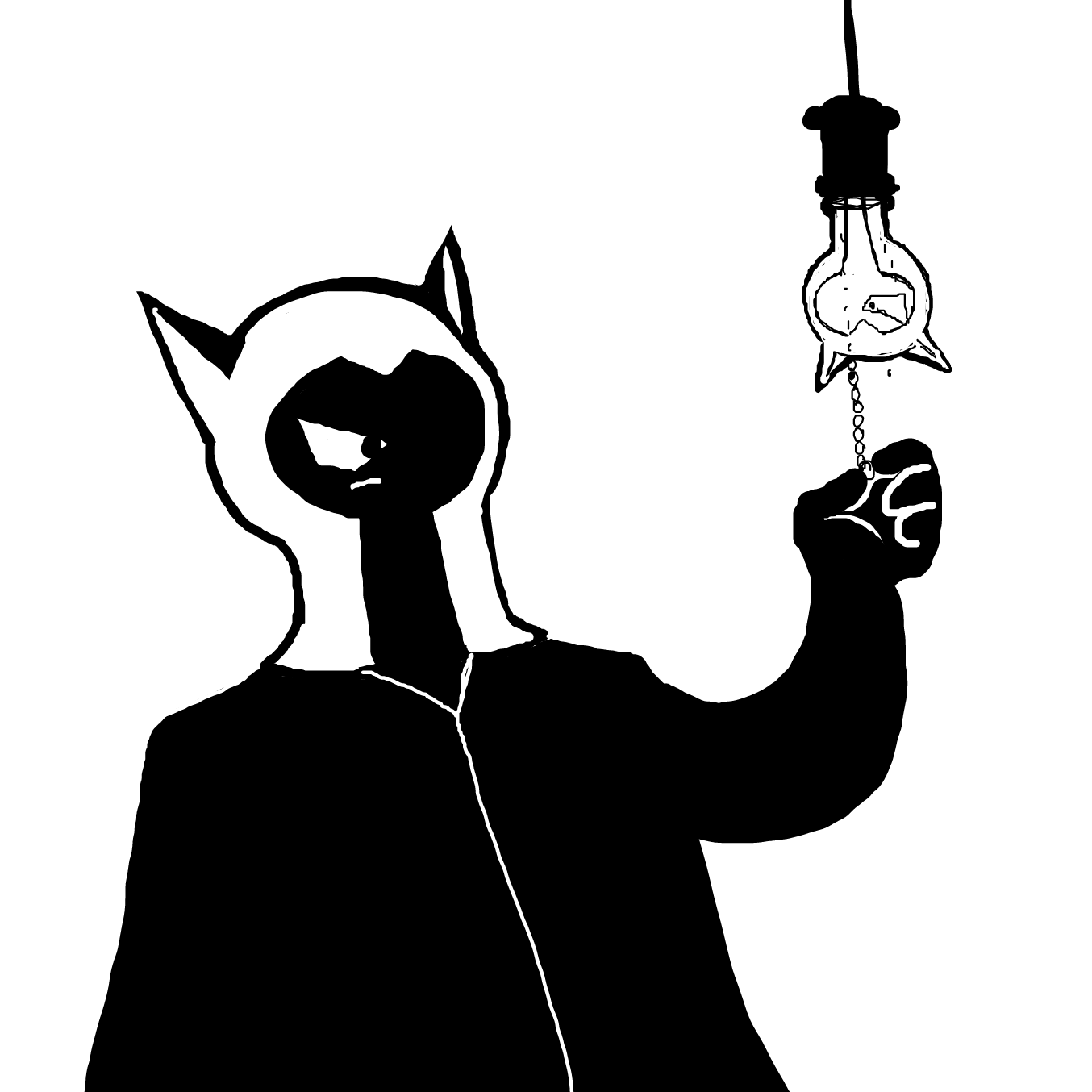 Drawing in The light of the true warrior by TFD