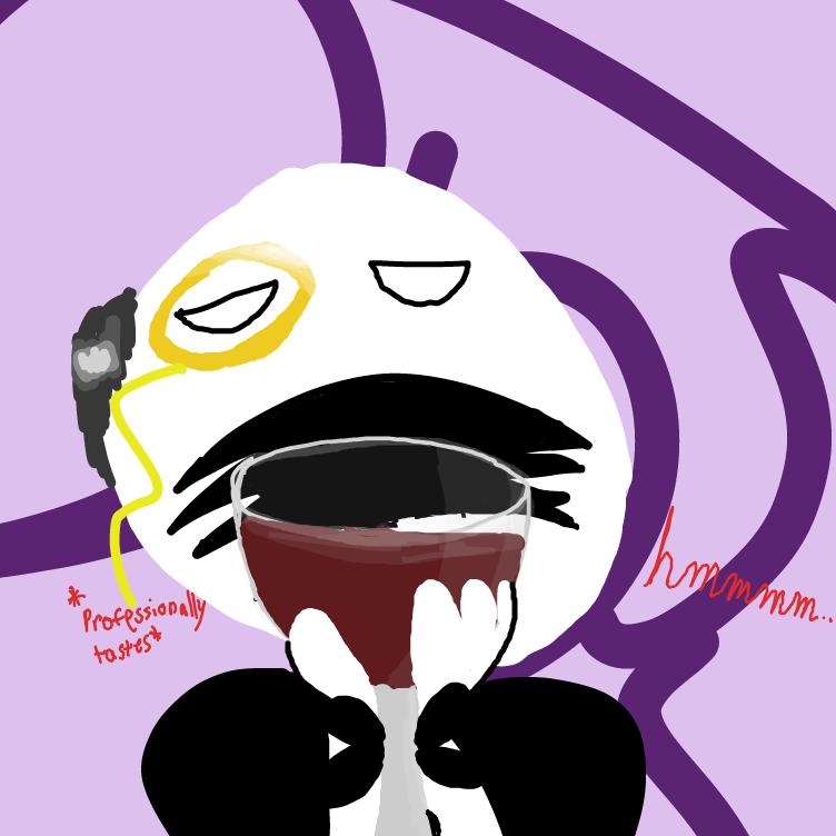 Drawing in Professional Wine Tasting by Setin