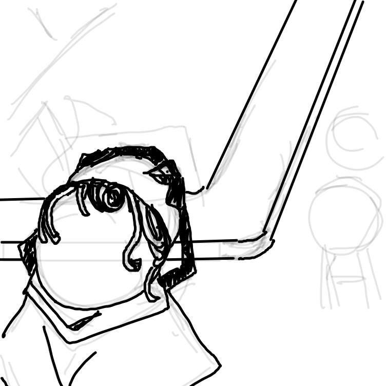 Drawing in re: by JA