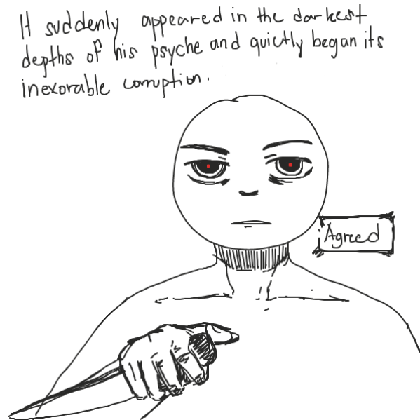  - Online Drawing Game Comic Strip Panel by Cat Person