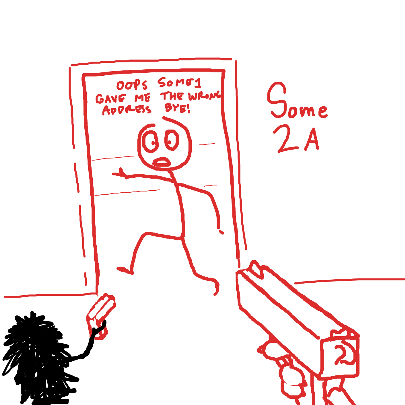 Drawing in Come To my home by TFD