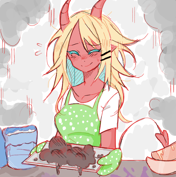 Drawing in Bab kitchen habits?  by incubugs