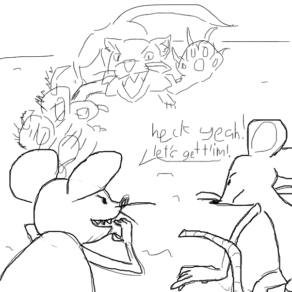  - Online Drawing Game Comic Strip Panel by KringlePringles