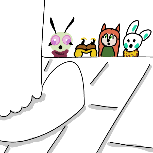 (I drew in the first 4 jammers to respond to my post cause runner ups sound like a fun idea! Why not!) - Online Drawing Game Comic Strip Panel by SpaceMattressBackup