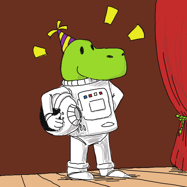 Drawing in The SpaceMattress Face Reveal (1000 Stars) by Aluminimalism