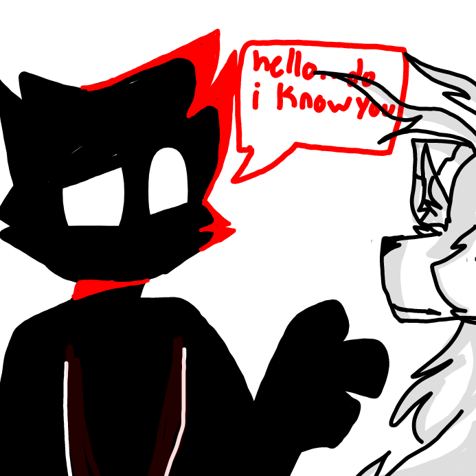 me after i make a new account - Online Drawing Game Comic Strip Panel by OneWithTheShadows