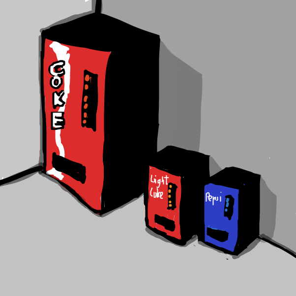 Children Of The Vending Machine - Online Drawing Game Comic Strip Panel by Peyocay