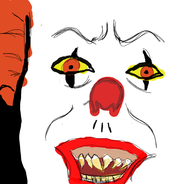 Pennywise - Online Drawing Game Comic Strip Panel by Lonesome Dove