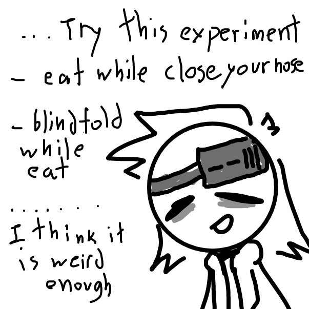 Drawing in could you taste smell..? by FifaSam