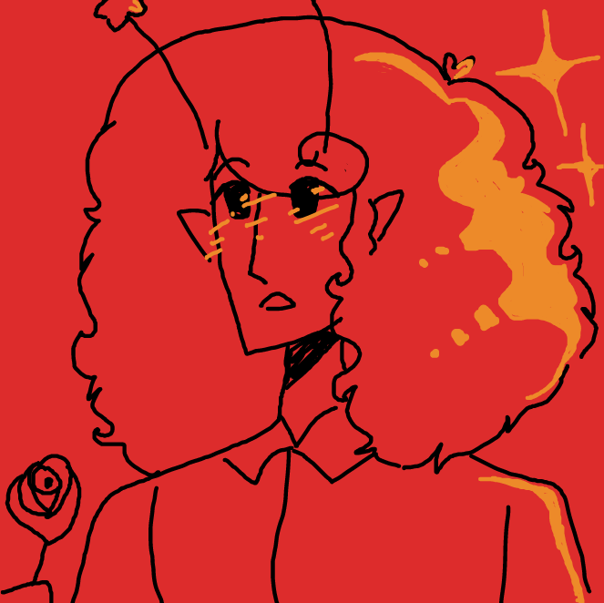 Drawing in 🌹 by DOCTOR BUTTONS