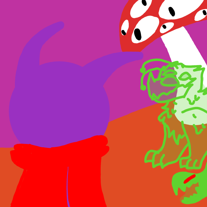 creatures here? - Online Drawing Game Comic Strip Panel by OneWithTheShadows