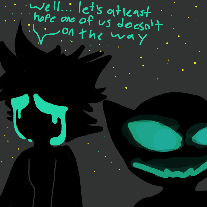 yeah its true, fighting alone will be a challenge but lets hope we don´t die on the way.. - Online Drawing Game Comic Strip Panel by OneWithTheShadows