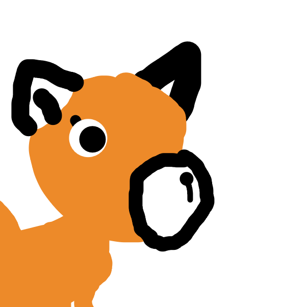 simple foxina  - Online Drawing Game Comic Strip Panel by lovelyfox123