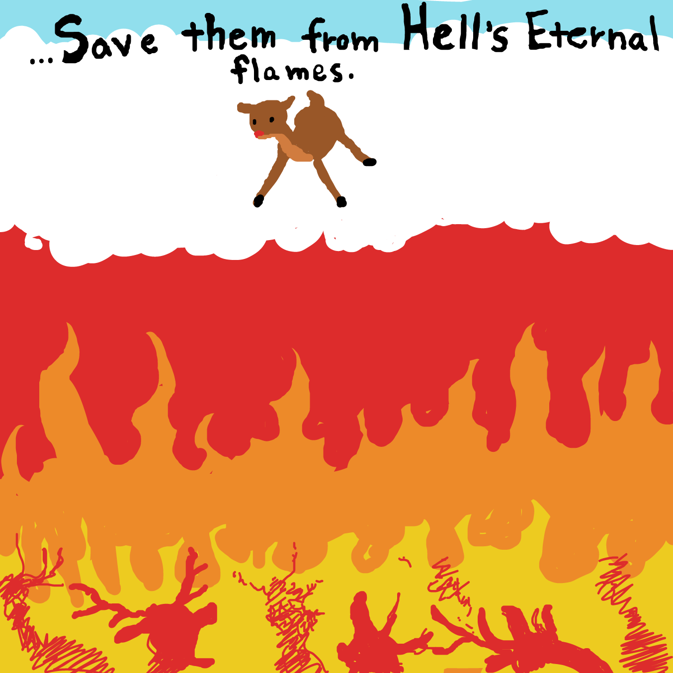 Drawing in rudolph by TFD