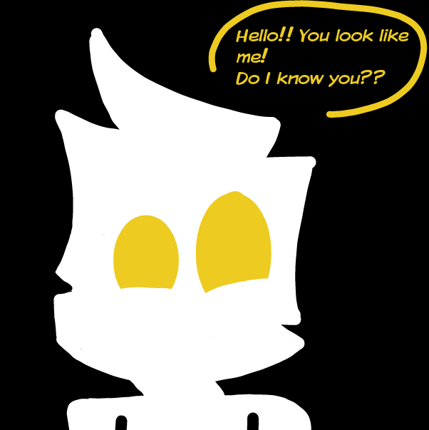 Drawing in Hello!! You look like me.. by CrystalCampos